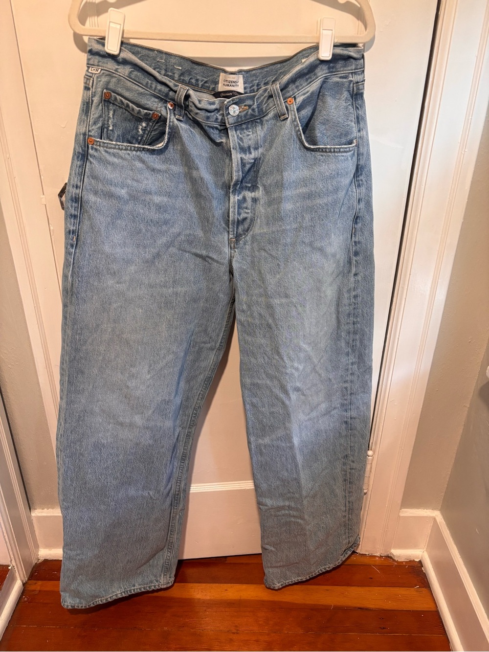 Citizens of humanity Ayla baggy jeans in skylight - Picture 2 of 5